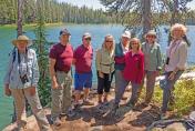 Lunch group photo at Lake Isherwood