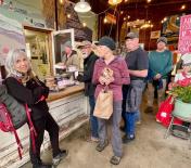 Monday hikers at Pennington Farms
